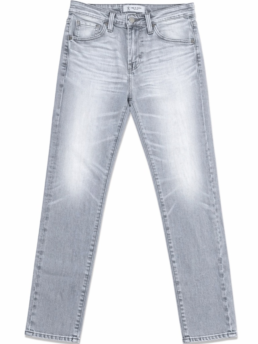 AG Adriano Goldschmied The Dylan Gray Slim Straight Jeans Size 28